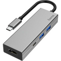 Hama USB-C Docking Station με HDMI PD