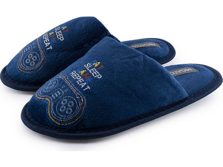 Migato Χειμερινές Παιδικές Παντόφλες για Αγόρια Navy Μπλε 50CX