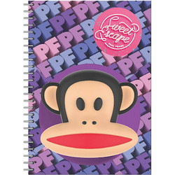 Back Me UP Paul Frank Sweet Escape Σπιράλ Τετράδιο Ριγέ A4 70 Φύλλων 2 Θεμάτων Λιλά 346-74440