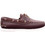 Chicago Ανδρικά Μοκασίνια Boat Shoes Δερμάτινα Καφέ Λευκά 820