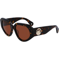 Lanvin LNV647S-234 Γυναικεία Γυαλιά Ηλίου Τετράγωνα Κοκάλινα Ταρταρούγα με Καφέ Φακό