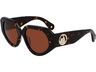 Lanvin LNV647S-234 Γυναικεία Γυαλιά Ηλίου Τετράγωνα Κοκάλινα Ταρταρούγα με Καφέ Φακό