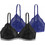 Dorina Stella Bralette χωρίς Μπανέλα Μαύρο Navy Μπλε FXBR0012LA103-2X0312