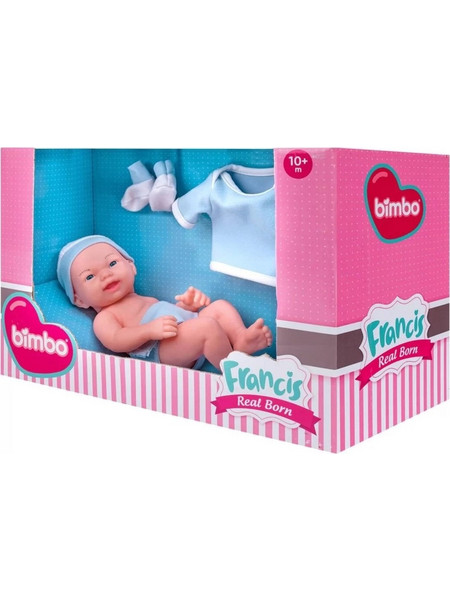 Globo Bimbo Μωράκι Ξαπλωτό με Αξεσουάρ Ροζ