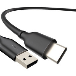Cabletime USB-A to USB-C 15W 1m Black 5210131038123