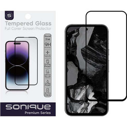 Sonique Hardy Glass Premium Tempered Glass Black (Google Pixel 8A)