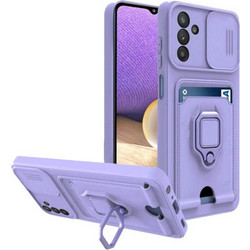 Bodycell Multifunction Ring Holder Back Cover Purple (Samsung Galaxy A13 5G)