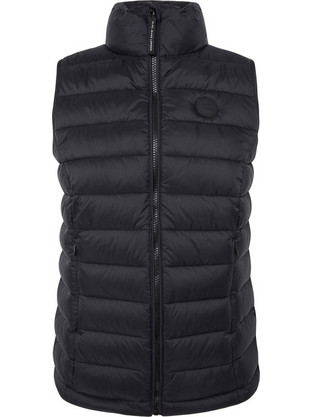 Pepe Jeans Ammy Αμάνικο Γυναικείο Μπουφάν Puffer Μακρύ Μαύρο PL402443-999