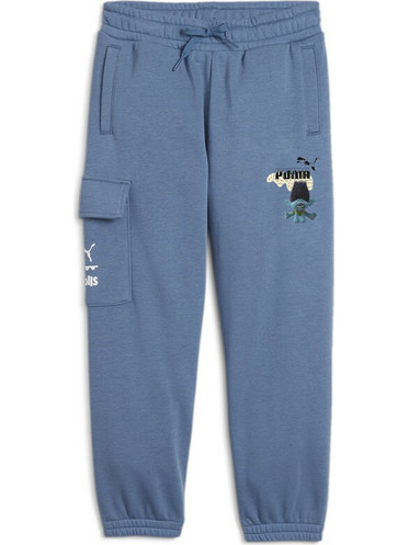 Puma X Trolls Cargo Παιδικό Παντελόνι Φόρμας Γαλάζιο Γκρι 627379-24