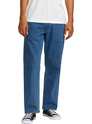 RVCA Ανδρικό Τζιν Παντελόνι Relaxed Εφαρμογή Μπλε AVYDP00139-UCL