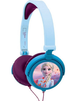Lexibook Frozen HP010FZ Ενσύρματα Παιδικά Ακουστικά On Ear Navy Μπλε Μωβ