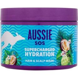 Aussie SOS Supercharged Μάσκα Μαλλιών για Επανόρθωση 500ml