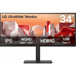 LG 34BA85QE-B Ultrawide IPS HDR Curved Monitor 34" 3440x1440 QHD 60Hz 5ms
