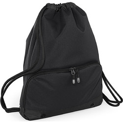 BagBase BG542 Τσάντα Πλάτης Γυμναστηρίου Μαύρη