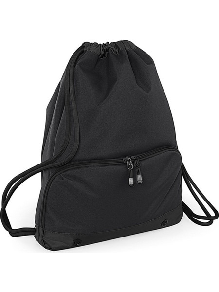 BagBase BG542 Τσάντα Πλάτης Γυμναστηρίου Μαύρη