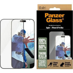 PanzerGlass Ultra-Wide Fit Tempered Glass (iPhone 16 Pro Max)