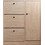 Woodwell Παπουτσοθήκη Ξύλινη Φυσικό Χρώμα M100xΠ24xY112cm Ε834,2