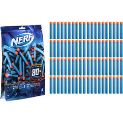 Hasbro Nerf Elite 2.0 Refill 80 Darts Σφαίρες Εκτοξευτή για 8+ Ετών