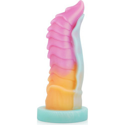 Epic Kelpie Water Spirit Horse Form Dildo με Βεντούζα 22cm Πολύχρωμο