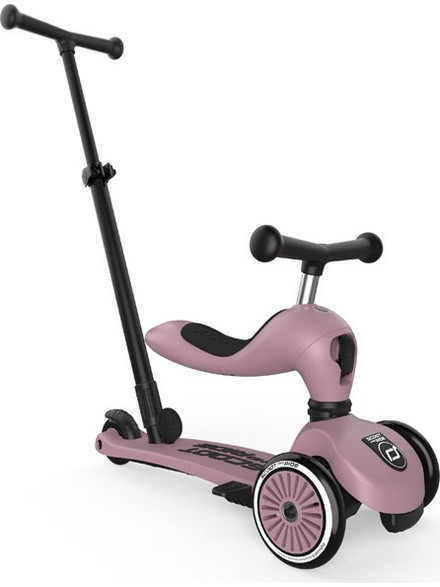 Scoot & Ride Highwaykick 1 Push and Go Παιδικό Πατίνι Τρίτροχο με Κάθισμα Wildberry
