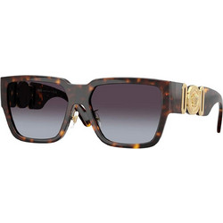 Versace VE4483D 1088G Γυναικεία Γυαλιά Ηλίου Στρογγυλά Κοκάλινα Ταρταρούγα με Μαύρο Φακό