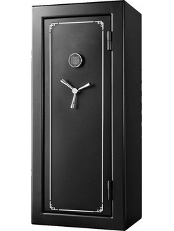 Yongfa 1075090 FS14E Οπλοκιβώτιο Ατσάλινο 14 Θέσεων 50x43x140cm Μαύρο