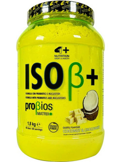 4+ Nutrition ISOβ+ White Choco Strawberry Πρωτεΐνη Ορού Γάλακτος 1.8kg
