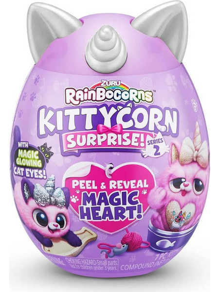Zuru Rainbocorns Kittycorn Surprise Magic Heart Series 2 Διάφορα Σχέδια