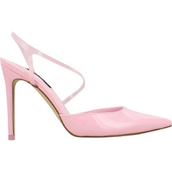 Nine West FAMES3 Γόβες Slingback Λουστρίνι με Τακούνι Στιλέτο Ροζ FAMES301-660