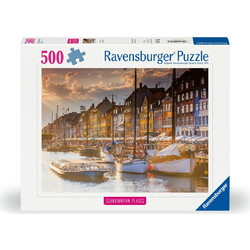 Puzzle Ravensburger Sunset In Copenhagen 500 Κομμάτια