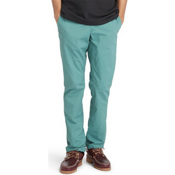 Timberland Poplin Ανδρικό Παντελόνι Chino Κανονική Εφαρμογή Τιρκουάζ TB0A5TUQCL6
