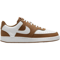 Nike Court Vision Low Next Nature Γυναικεία Sneakers Λευκά Ταμπά DH3158-200