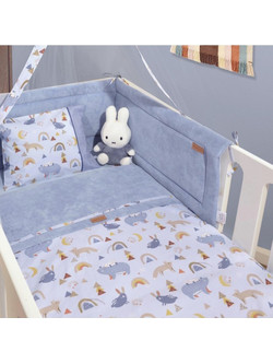 Baby Oliver Des 411 Σετ Κούνιας Light Blue 2τμχ