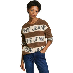 Pepe Jeans Helmi Γυναικείο Πουλόβερ Σοκολατί PL702226-880