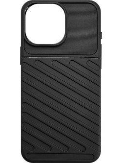 Powertech Thunder Back Cover Black (iPhone 16 Pro Max)