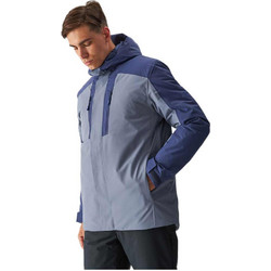 4F Technical Αθλητικό Ανδρικό Μπουφάν Χειμωνιάτικο Softshell Αδιάβροχο Αντιανεμικό Μπλε 4FWAW24TTJAM575-32S