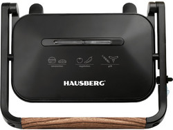 Hausberg HB-0632 Τοστιέρα Γκριλιέρα για 2 Τοστ 1300W
