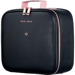 Mon Reve Beauty Case Γυναικείο Νεσεσέρ Ταξιδίου με Θήκες Navy Μπλε