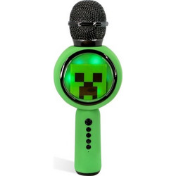 OTL PopSing LED Μικρόφωνο Καραόκε Minecraft