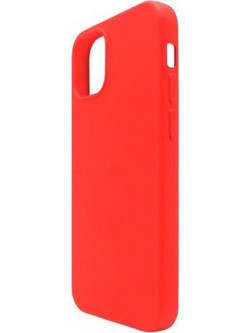 iNOS Liquid Silicon L-Cover Back Cover Red (iPhone 12 Pro Max)