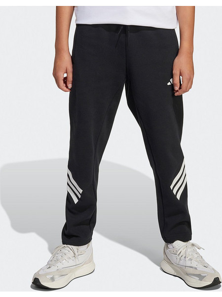 Adidas Παιδικό Παντελόνι Φόρμας Μαύρο Λευκό JJ4808