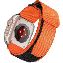 Forcell F-DESIGN FA05 Λουράκι Υφασμάτινο Orange (Apple Watch 38 / 40 / 41mm)