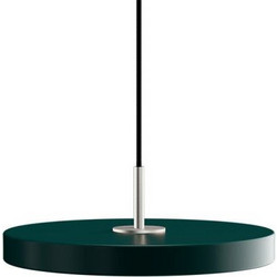 Umage Asteria Mini Κρεμαστό Φωτιστικό Οροφής Μονόφωτο LED με Θερμό Λευκό Φως Ασημί 2208C4174