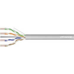 TOPELCOM U/UTP Cat.6 Καλώδιο Δικτύου Ethernet 1m Grey 02.004.0074