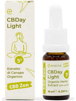 Enecta CBDay Full Spectrum CBD Oil 5% Light 10ml