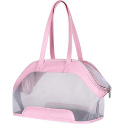Tradesor Τσάντα Μεταφοράς Σκύλου έως 4kg Ροζ 43x23x28cm 550949