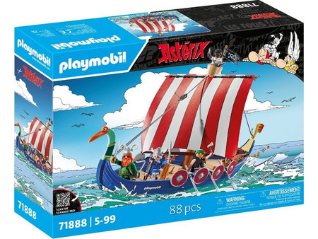 Playmobil Asterix Το Πλοίο των Πειρατών για 5+ Ετών 71888