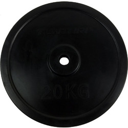 Tunturi Δίσκος Rubber Cover 20kg Φ30mm