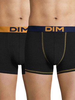 Dim Ανδρικά Μποξεράκια Σετ 2Pack Μαύρα D005D-5VV