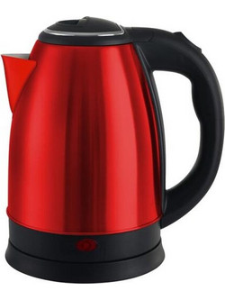 HomeStar HS-SSK1.8 Ανοξείδωτος Βραστήρας 1.8lt 1500W Κόκκινος